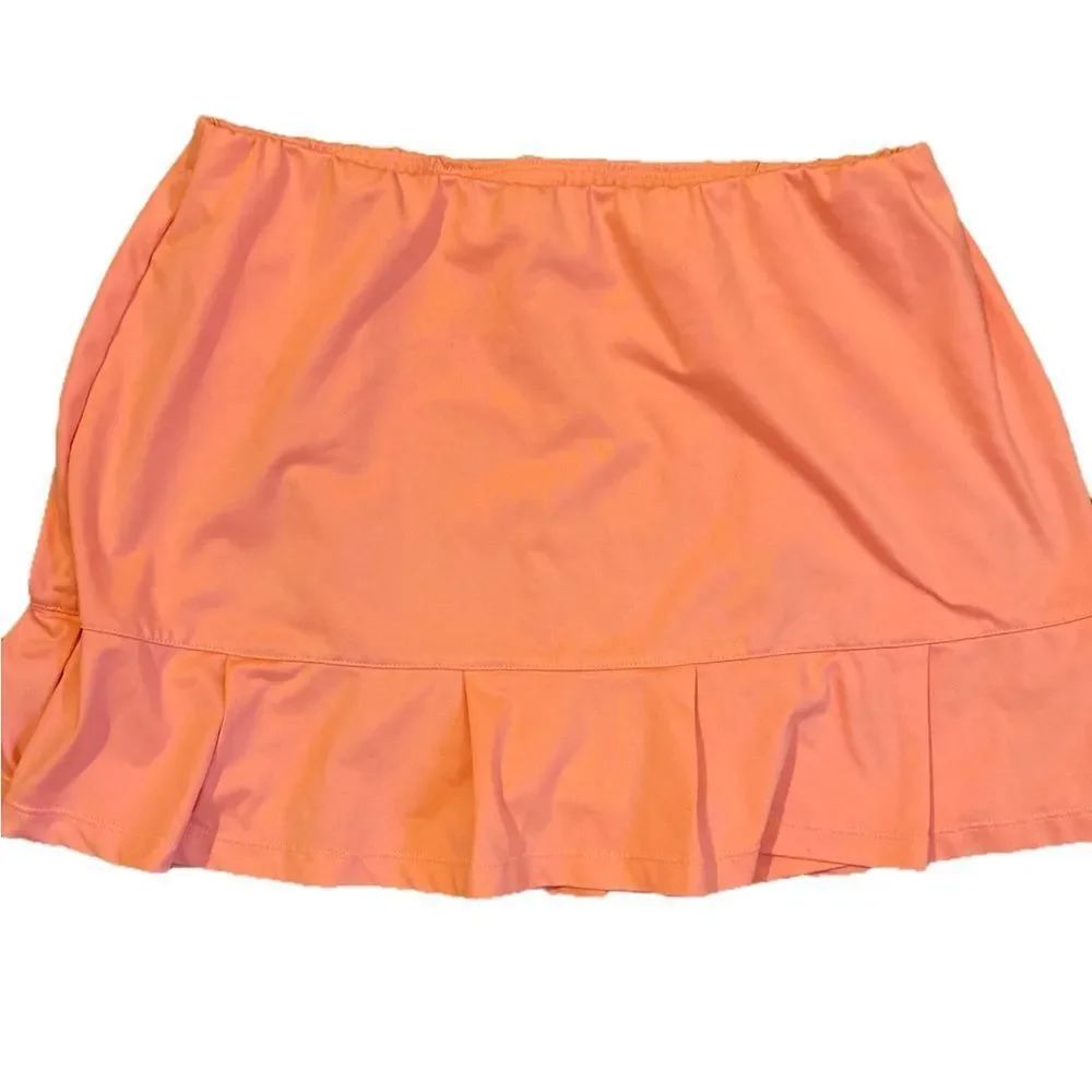 360 by Tail Skort - M melon orange , nylon spandex
